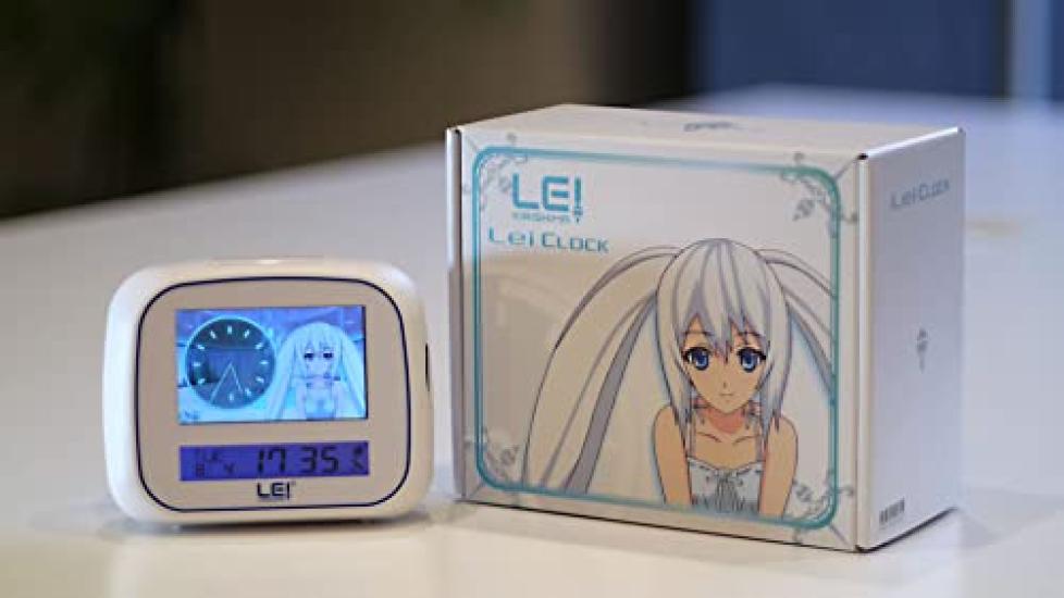Kirishima Rei Character Voice Alarm Clock Lei Clock Talking Alarm Uta no Lupin Sawashiro Miyuki [Japanese Manufacturer/Yupiteru] (W) Customizable,