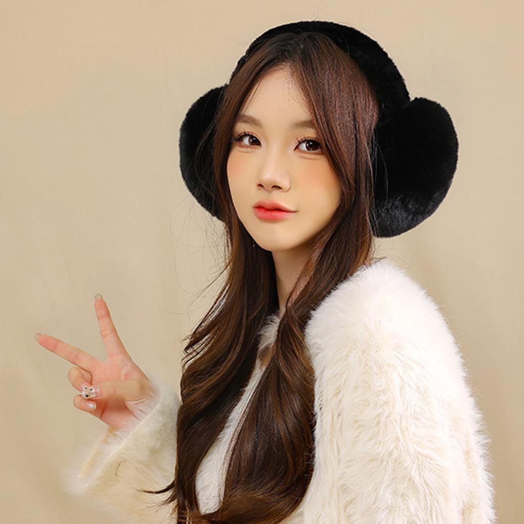 Women's Winter Earmuffs Warm Earmuffs Foldable Earmuffs Ladies Earmuffs Cute Earmuffs Antifreeze Ear Cap Earmuffs