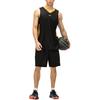 Under Armour Color Block Knit Training Basketball Vest Men Tops Black 21500107-001