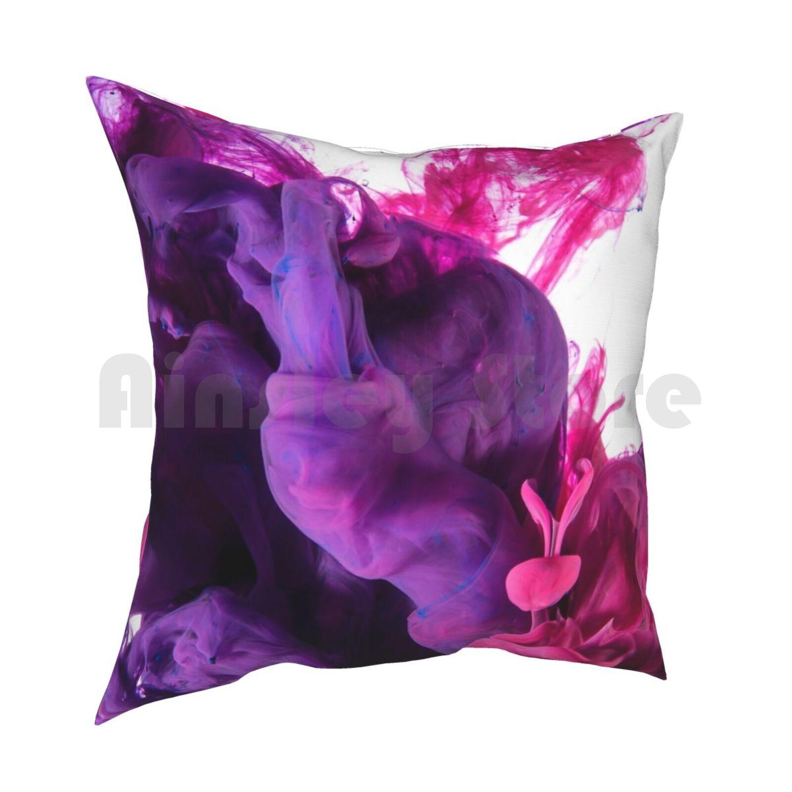 Hi Lovely Lila Pink Pillow Case Printed Home Soft DIY Pillow Cover Ds Future Dirty Spirit  Sanja Rap Usa Cover Album 30x30cm 12x12in