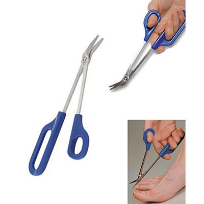 Long Handle Toenail Scissors Nail Clippers Toenail Toe Scissors Stainless Steel Manicure Pedicure Cutter Feet Dead Skin Removal