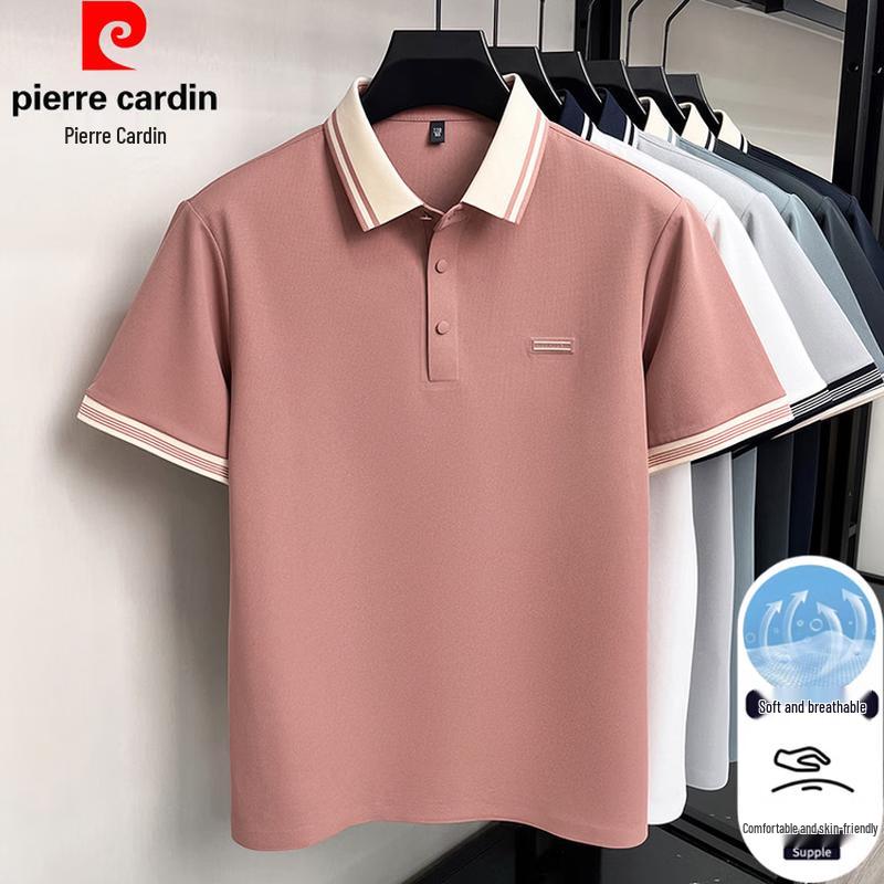 Pierre Cardin Men's Summer Breathable Polo T-Shirt