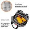 I Love London Text Print Lunch Box Waterproof Thermal Cooler Food Insulated Lunch Bag Kids for Kids Portable Picnic Tote Bags