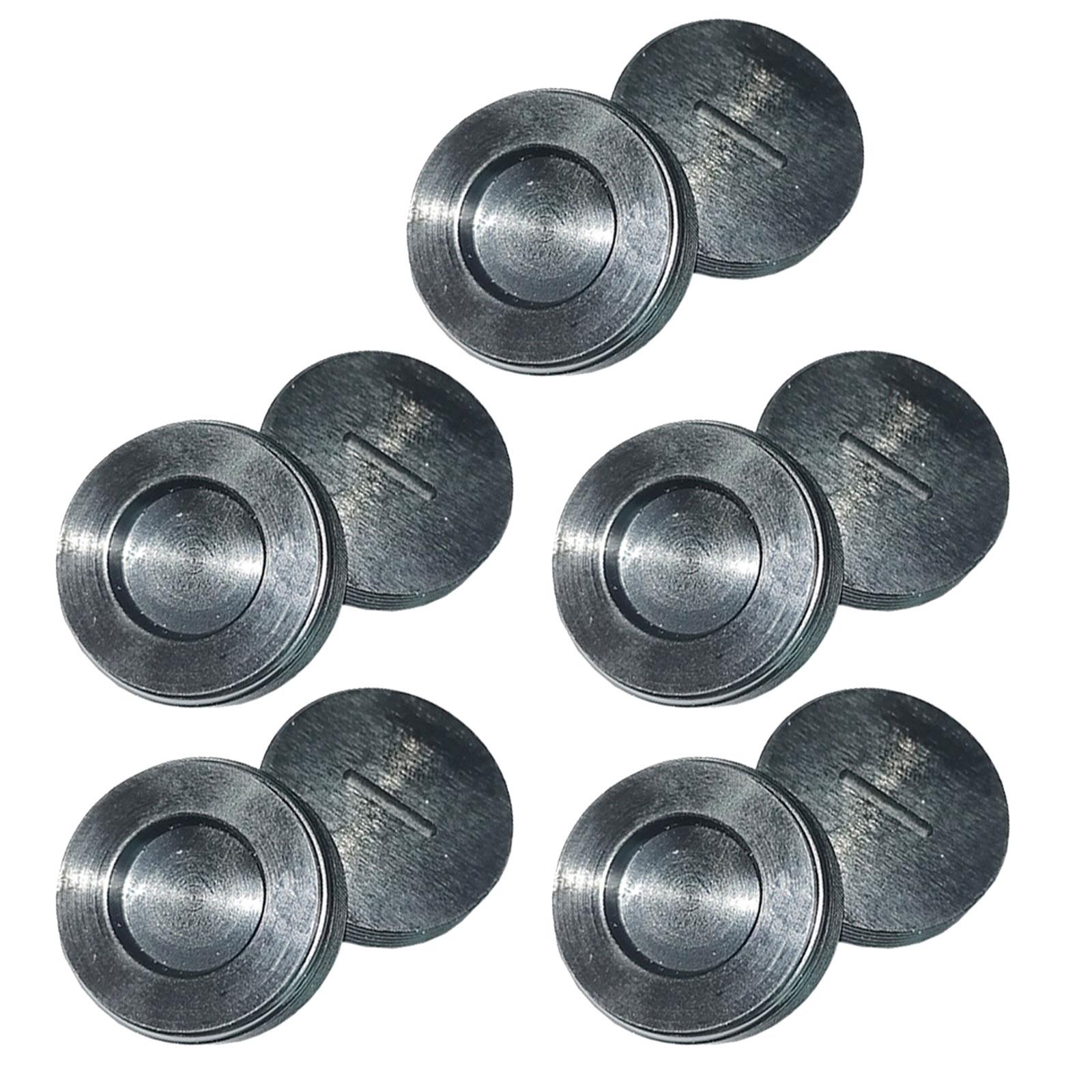 

10 шт. Крышки угольных щеток Пластиковый держатель Крышка Аксессуары Для Моторных Аксессуаров 24 мм Запасная Часть Электроинструмент