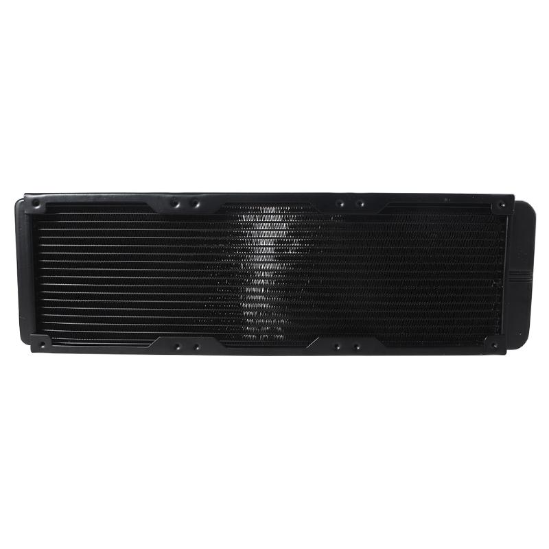 Water Cooling Computer Radiator 18 Pipe Aluminum Heat Exchanger Liquid Cooling Heat Sink for CPU PC Water Cool System