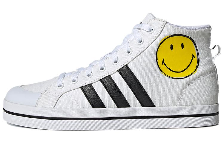 Adidas Neo Bravada Mid Smiley Face White/Yellow/Black G54949 40