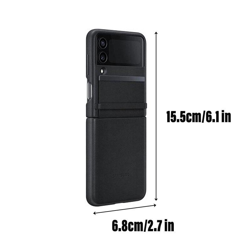 Stylish And Trendy Pc Hard Shell Case For Samsung Z Flip4/3 Fashionable And Creative Flip Screen Protection