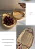 Bamboo Basket for Bread, Pastry, Fruit Storage - Ideal for Home, Restaurant, or Hotel Use