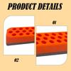 Classification Hex Bit Holder, with Magnetic Base, Storage Shelf, Screwdriver Bit Organizer for Workspace, Office