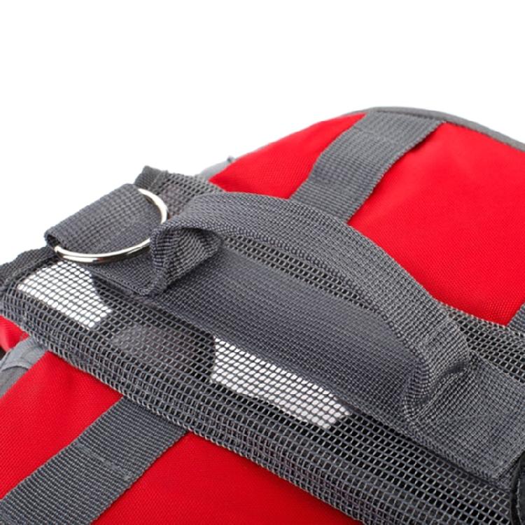 Dog Pack Backpack with Handle Large Self-Carrier Adjustable BackPack Saddle Bag