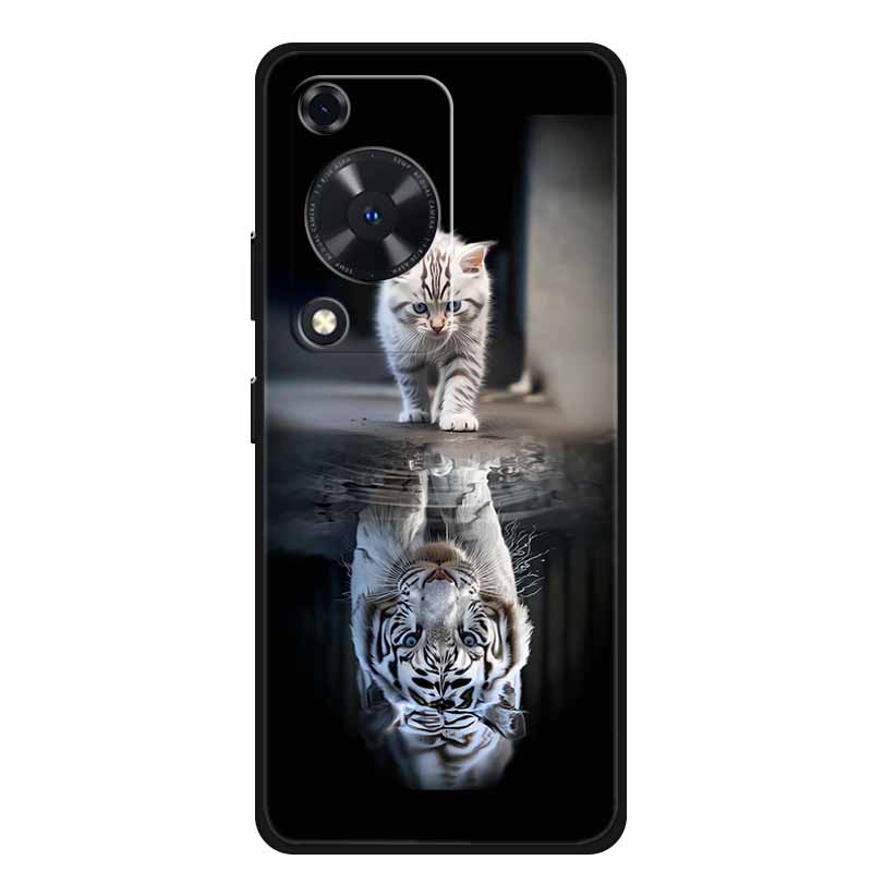 For Huawei Nova Y72 Phone Case Back Animal Cover for Huawei Nova Y72s Silicone Soft TPU Cases NovaY72 s Y 72 s Para Funda Bumper