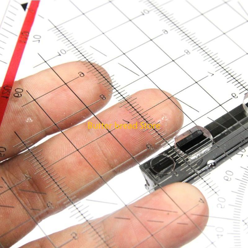 W89C Isosceles Triangle-shaped Stencil Handy Drafting Tool for Architector Cartoonist