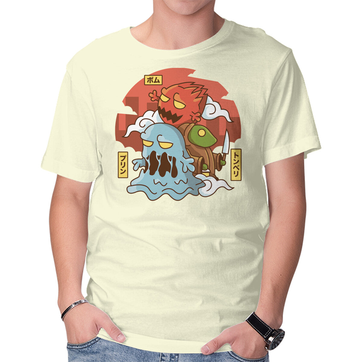 Unisex Crew Neck T-Shirt Fantasy Enemies Graphic Short Sleeve Casual Tee S