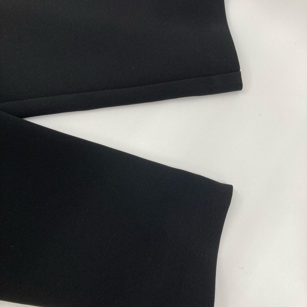 YOKOCHAN 2011 YCD-423-905 Black Crew Neck Back Zip Dress Dress F blackUsed