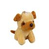 Adorable Husky Plush Toy Realistic Dog Stuffed Animal Cute Puppy Doll Keychain