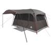 Tunnel Tent Brown Gray 427 x 305 x 205 cm Polyester and Steel