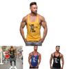 Versatile Men's Sleeveless Fitness Vest With Breathable Stretch For All Activities