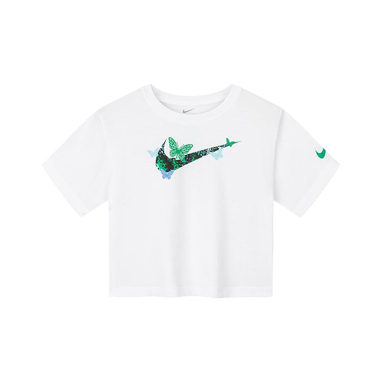 Nike T Shirt Pure White Children Aged 3 7 Years Old NY2412045 6