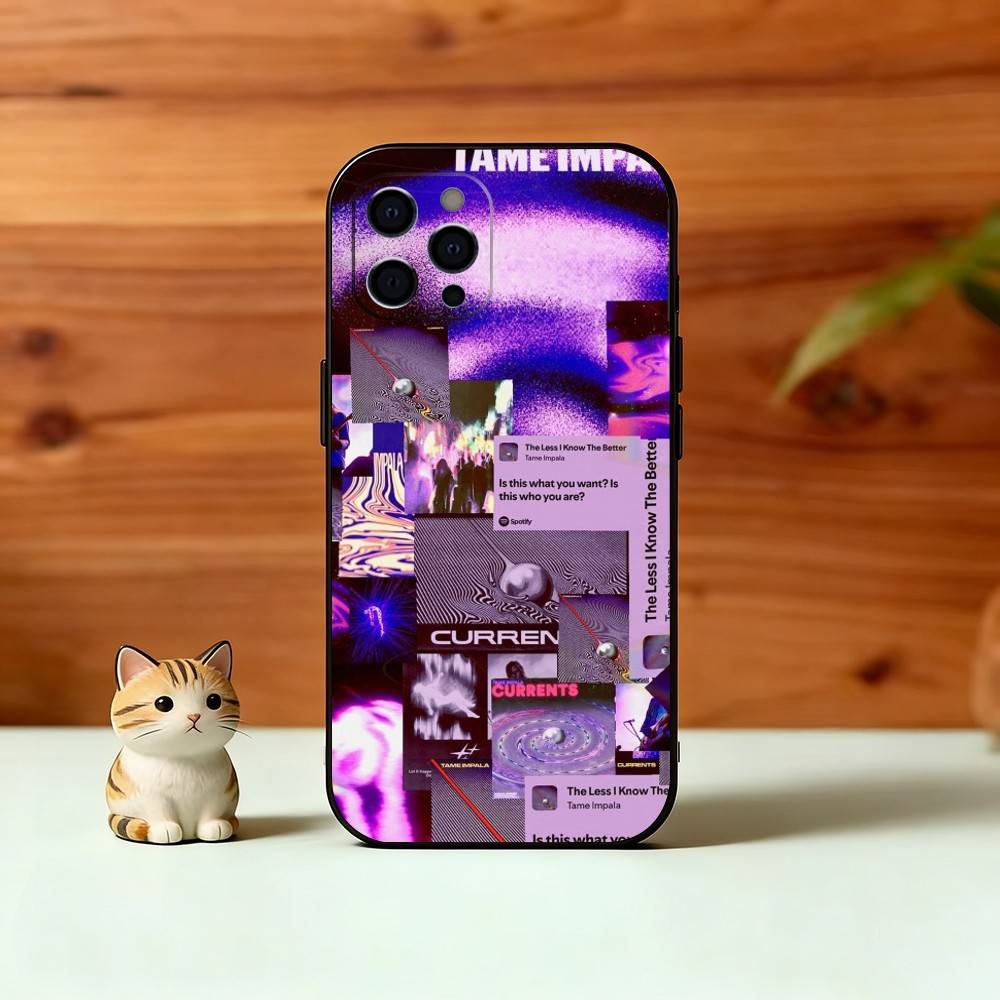 Tame Impala Psychedelic Art Phone Case Silicone Soft For IPhone 17 16 15 14 13 12 11 X XR Plus Pro Max Plus