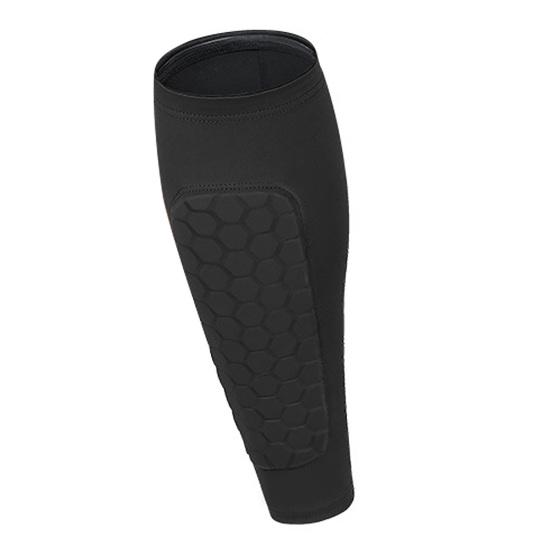 1Pc Shin Guards Sock with Honeycomb Pads Lightweight Ski Soccer Shin Pads Sock Non-slip Elastic Compression Calf Sleeve Protective Gear