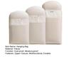 3Pcs Hanging Bag Set Maximize Wardrobe Space Compression Zipper Dust-Proof Travel Bags Garment Protection Organizer