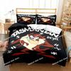 Set di biancheria da letto con stampa 3D del diavolo della Tasmania, completo di federa e copripiumino, morbido, per letto singolo, matrimoniale, queen size e super king size.