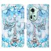 Skórzany portfel etui na OPPO A40 A60 A80 Reno 13 12 12F 12FS 9A 8T Find X8 X6 Pro X5 Lite A17 A52 A58 A78 A98 K12X Malowana okładka