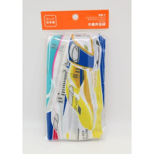 OSK (OSK) Shinkansen Drawstring Lunch Bag, Made in Japan, Stylish, Cute, Simple, Easy to Use, Easy to Access, Unisex, Kids, Students, KB-1