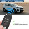 5 Button Key Fob Shell Replacement for Chevy Cruze Camaro Impala Equinox GMC Terrain Buick Regal Lacrosse 2017 2016 2015 2014 2013 2012 2011 2010