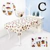 Christmas Disposable Tablecloth Tableware Christmas Decorations 2023 for Home Table Cover Navidad Natal Noel Gifts New Year 2024