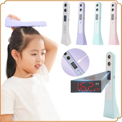 Height Measuring Stadiometer Ultrasonic Height Measurement Meter High Accuracy Digital Height Measuring Ruler for Adults Kids