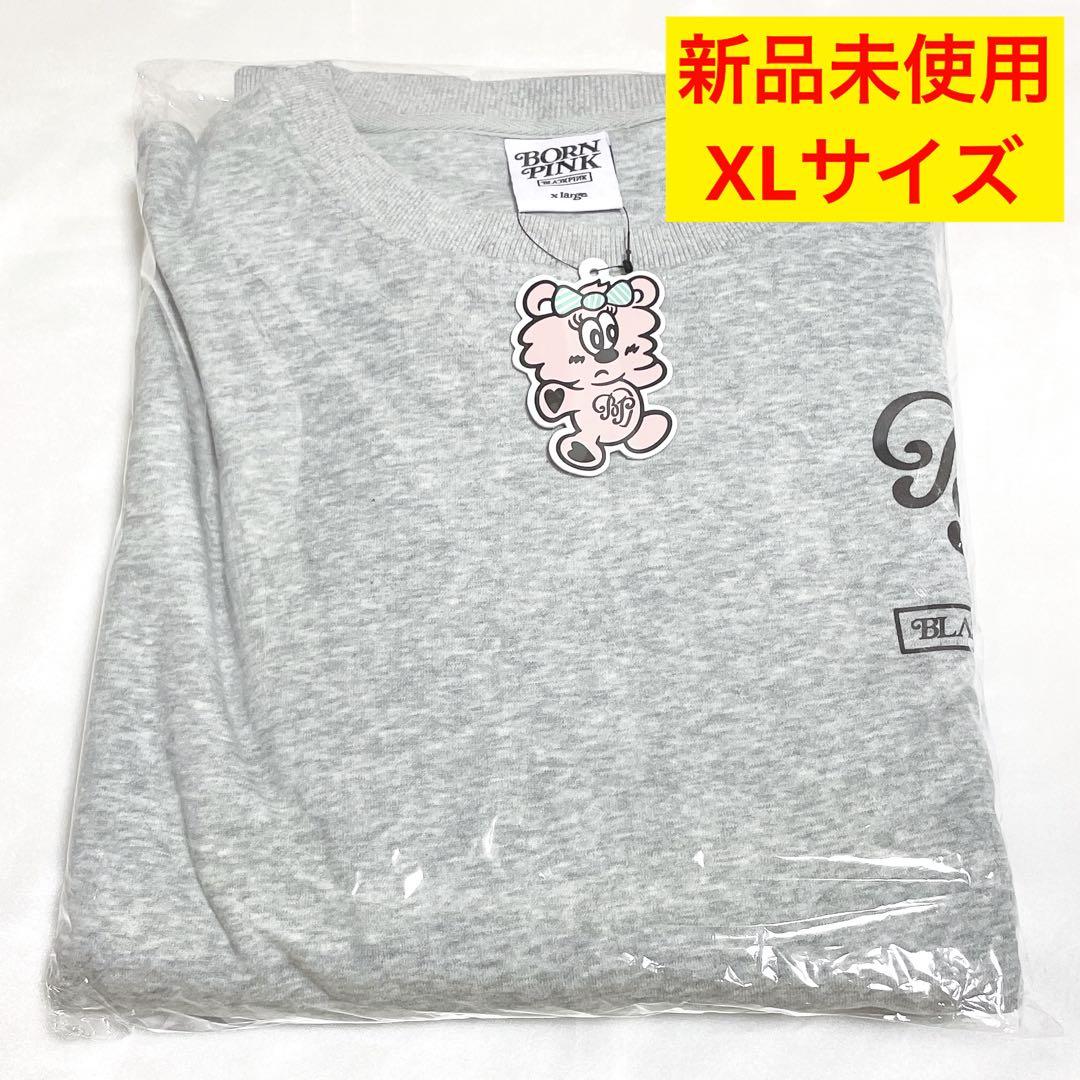 

[USED] Black Pink Verdy Pop Up Crew Neck Sweatshirt, Size XL