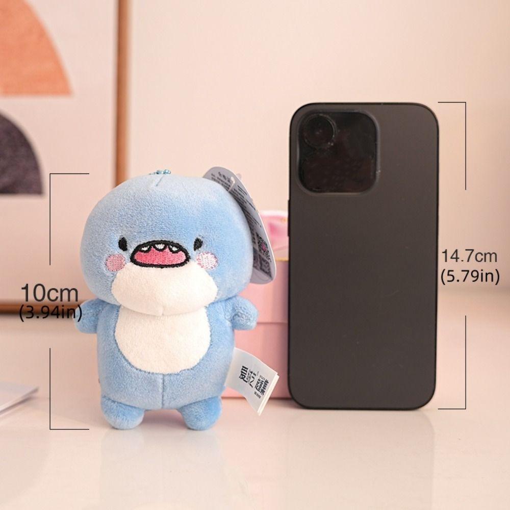 Hanging Ornament Shark Plush Keychain Key Ring Decor Cartoon Shark Pendant  Birthday Gifts