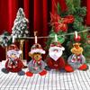 Christmas Fabric Doll Ornaments Collection - Small Hanging Tree Decorations & Gifts