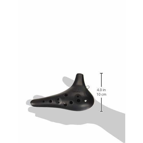 POPOLO Ocarina Concerto Alto C NC-AC Black Ceramic