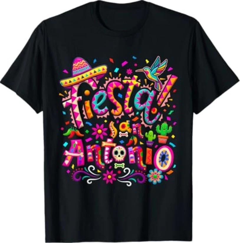 Fiesta Squad San Antonio Texas Cinco De Mayo Lets Fiesta T-Shirt M