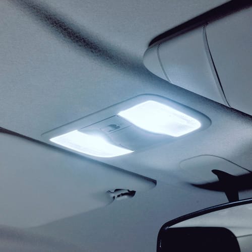 CARMATE GIGA Car LED Room Lamp 15000K 2 Pieces Bright Long Life Cool Blue White Light T10 BW35