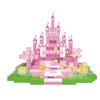 Pink Castle Cube Magnetic Building Block Set - STEM Educational Toy