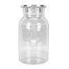 1500ml Clear Acrylic Water Pitcher with Lid Handle Iced Tea Pitcher Drink Jug for Juice Homemade Beverage Heatproof