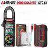 Multifunctional ANENG ST213 Digital Clamp Meter 6000 Counts AC DC 400A Current VA Dual Reverse Display NCV Zero Live Line Temp Capacitance Frequency