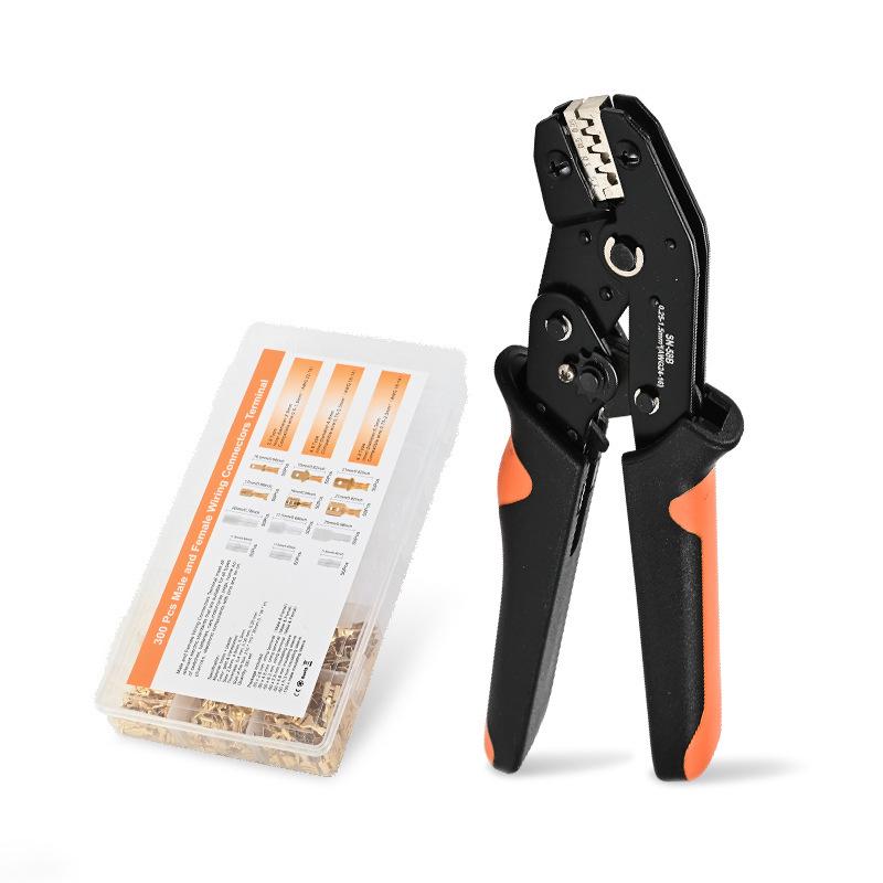 European Universal SN-58B Multifunctional Ratchet Wire Crimping Pliers Set