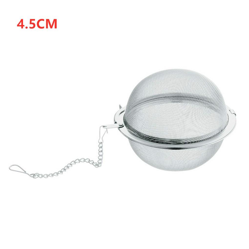 New Tea Strainer Stainless Steel Tea Infuser Mesh Tea Ball Infuser Filter Reusable Loose Leaf Strainer Herb Tea Accessories