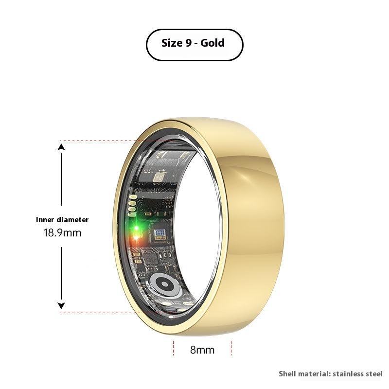 

Умное кольцо Мониторинг сердечного ритма Кислород крови Здоровье сна Здоровье Многофункциональное умное кольцо
