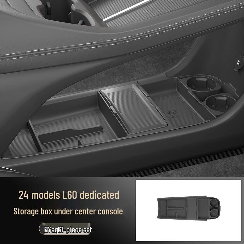 2024 L60 Center Console Silicone Glasses Holder & Interior Storage Box