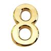 Plastic Self-Adhesive House Hotel Door Number Plaque Sticky Numerical Digits 0-9