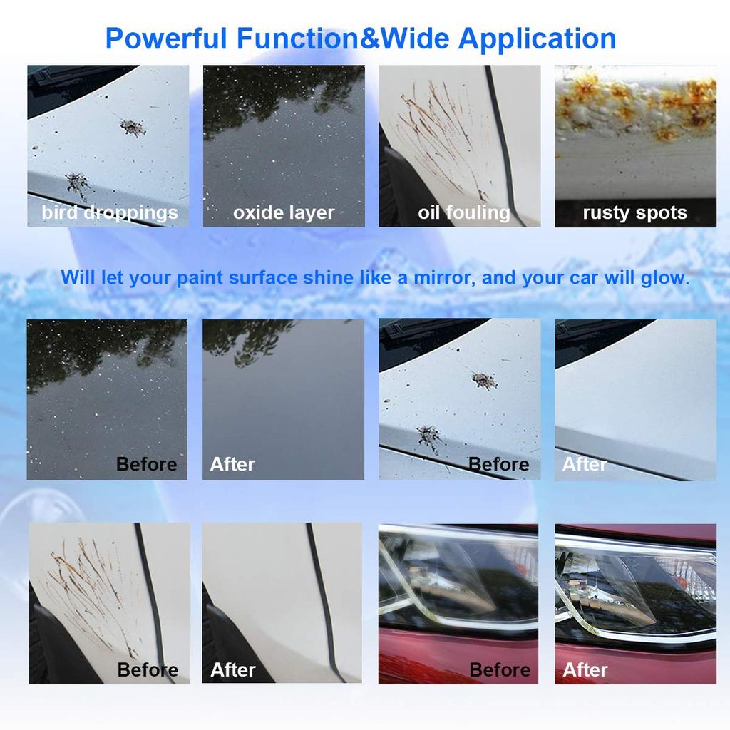 Autodetailing-Knete, Auto-Knete, Reiniger für Fahrzeuge, Glaswäsche, Reinigung, Lackpflege und Adsorptionskapazität, 100 g