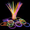 Leuchtende Bunte Knicklichter Fluoreszierend Leuchtend im Dunkeln DIY Armband Halskette Knicklicht für Geburtstag Hochzeitsfeier Deko