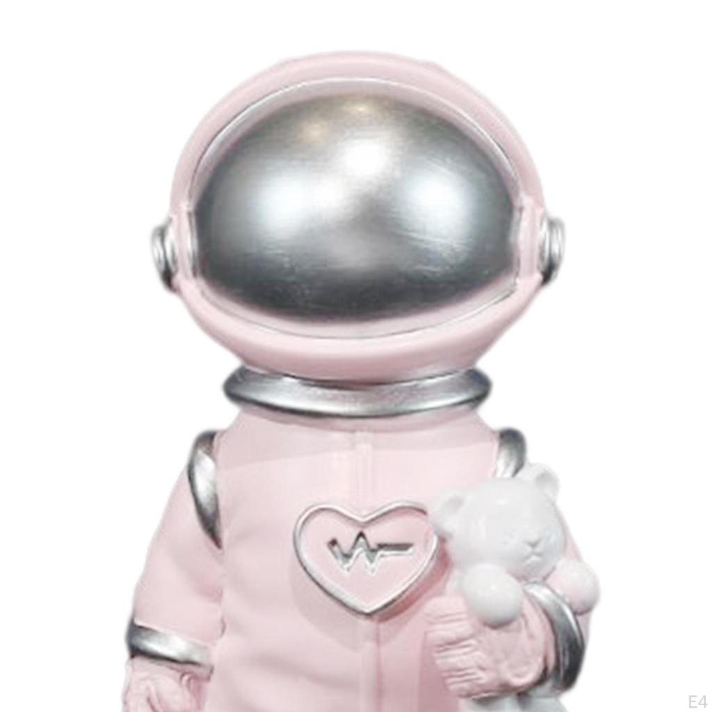 Moderne Astronauten-Statue Harz-Figur Außen für Mann Skulptur Handwerk Sammlerstück Schreibtisch