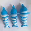 Stress Relief Toys Fidget Toys Kids Adults Funny Buckle Slug Dolphin Shark Anxiety Antistress Squishy Toy Keychain Accessories