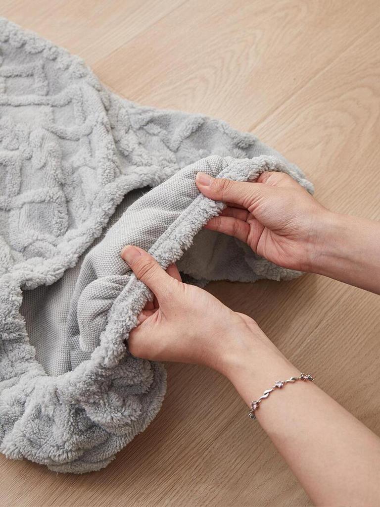 Modern Minimalist Cable Knit Elastic Chair and Stool Cover